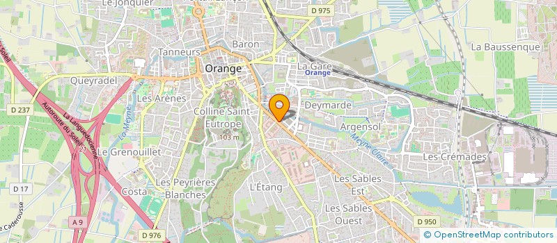 localisation de l'entreprise MONSIEUR MARC JAMPI  ORANGE