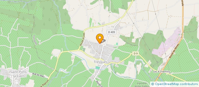 localisation de l'entreprise MONSIEUR MARC JANIK  TRESQUES