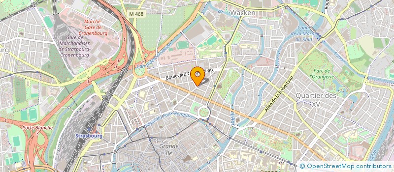 localisation de l'entreprise MONSIEUR MARC JANTKOWIAK  STRASBOURG