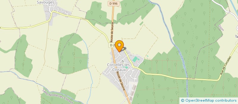 localisation de l'entreprise MONSIEUR MARC JANZEN à CORCELLES-LES-CITEAUX