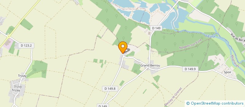 localisation de l'entreprise MONSIEUR MARC JARRON à NOGENT SUR EURE