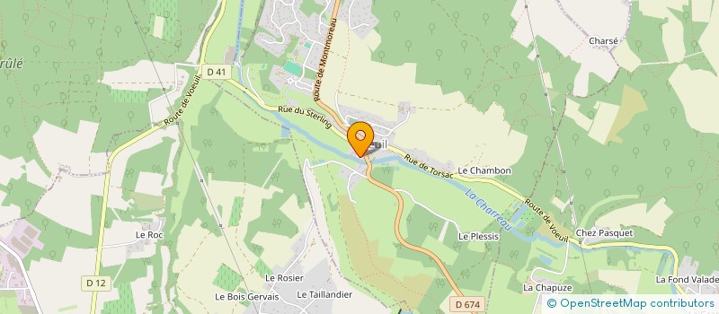 localisation de l'entreprise MONSIEUR MARC JAULIN à VŒUIL-ET-GIGET