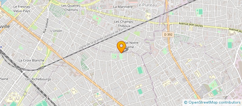 localisation de l'entreprise MONSIEUR MARC JEAN  HOUILLES