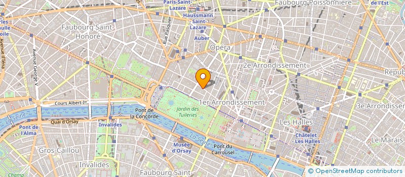 localisation de l'entreprise MONSIEUR MARC JEAN à PARIS