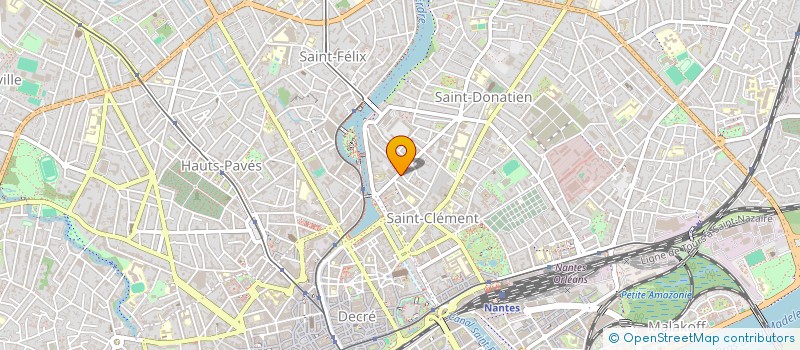 localisation de l'entreprise MONSIEUR MARC JEROME à NANTES