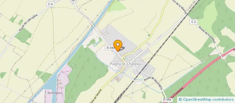 localisation de l'entreprise MONSIEUR MARC JEVIC  PAGNY-LE-CHATEAU