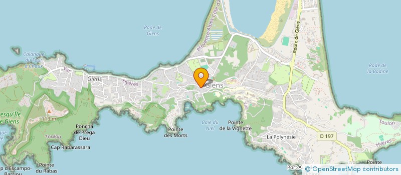 localisation de l'entreprise MONSIEUR MARC JOLIVET à HYERES