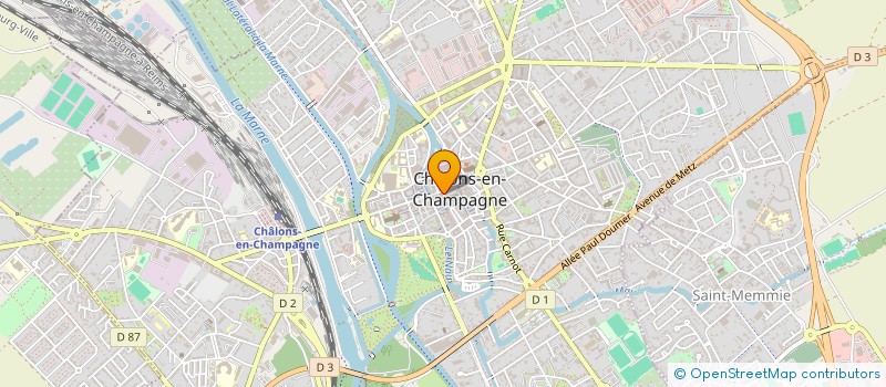 localisation de l'entreprise MONSIEUR MARC JOLY  CHALONS-EN-CHAMPAGNE