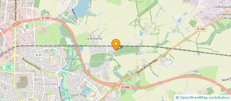 localisation de l'entreprise MONSIEUR MARC JOMEAU  SAINT-GEORGES-DES-COTEAUX