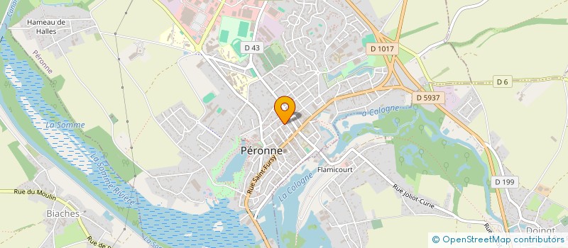 localisation de l'entreprise MONSIEUR MARC JONVILLE à PERONNE