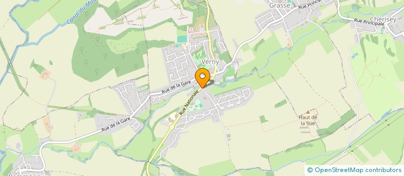 localisation de l'entreprise MONSIEUR MARC JOST  VERNY