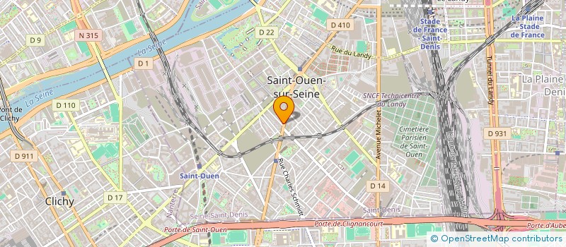 localisation de l'entreprise MONSIEUR MARC JOUAN à SAINT-OUEN-SUR-SEINE