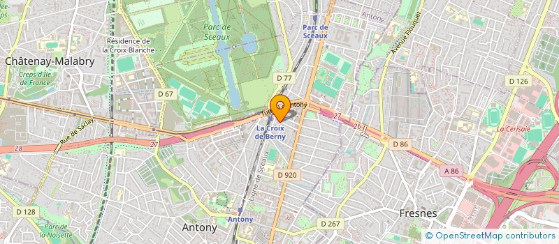 localisation de l'entreprise MONSIEUR MARC JOUANNETAUD à ANTONY