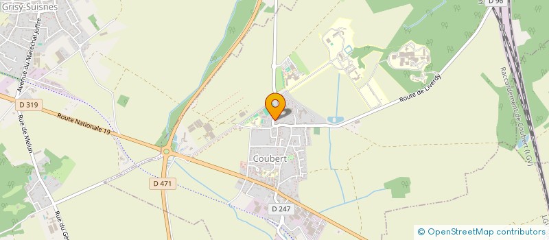 localisation de l'entreprise MONSIEUR MARC JOUHANNAUD  COUBERT