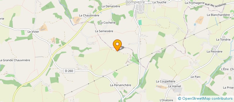 localisation de l'entreprise MONSIEUR MARC JOUIN à DOMFRONT-EN-POIRAIE