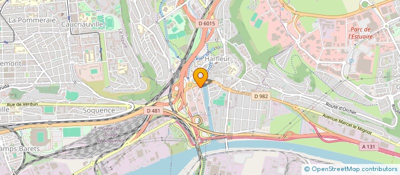 localisation de l'entreprise MONSIEUR MARC JOUNIAUX à LE HAVRE