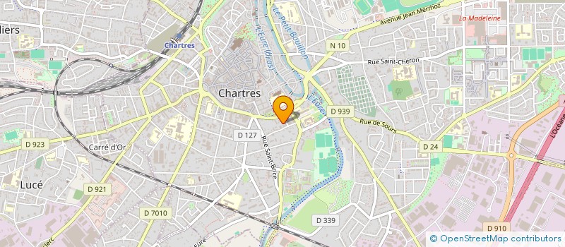localisation de l'entreprise MONSIEUR MARC JOURDAN à CHARTRES