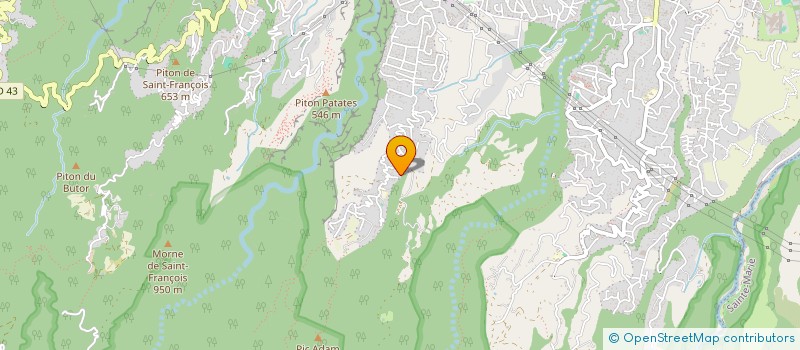 localisation de l'entreprise MONSIEUR MARC JUDITH  SAINT-DENIS