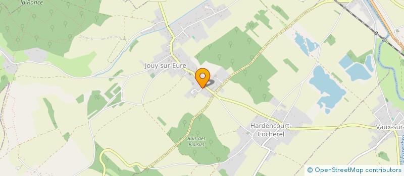 localisation de l'entreprise MONSIEUR MARC JULIEN  JOUY-SUR-EURE