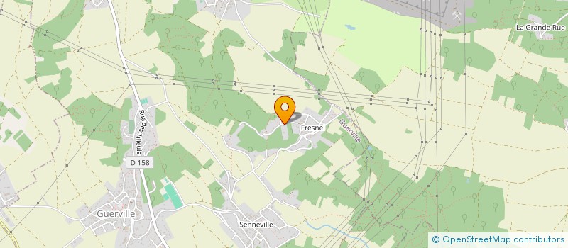 localisation de l'entreprise MONSIEUR MARC JUNIAT  GUERVILLE