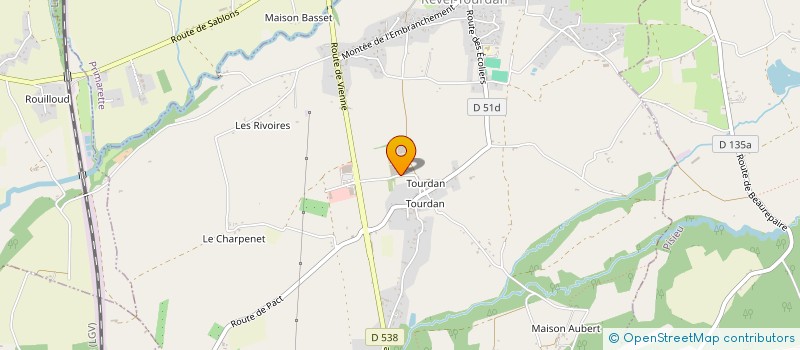 localisation de l'entreprise MONSIEUR MARC JURY à REVEL-TOURDAN