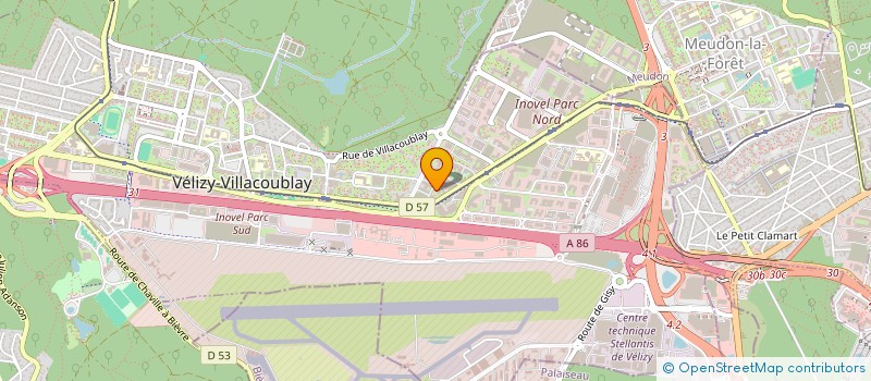 localisation de l'entreprise MONSIEUR MARC KASSIS  VELIZY-VILLACOUBLAY