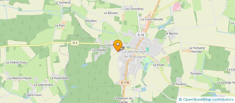 localisation de l'entreprise MONSIEUR MARC KAUFFMANN à LA MEILLERAYE-DE-BRETAGNE