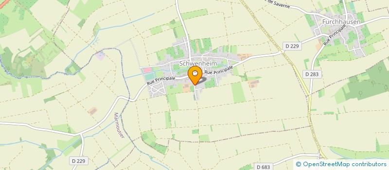 localisation de l'entreprise MONSIEUR MARC KELLER  SCHWENHEIM