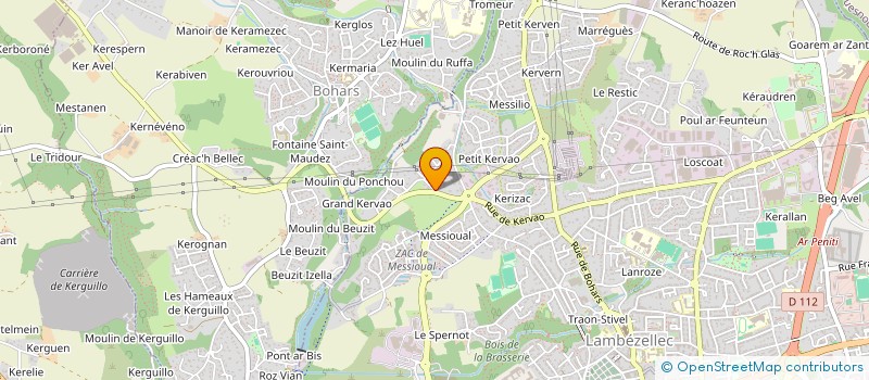 localisation de l'entreprise MONSIEUR MARC KERJEAN à BREST