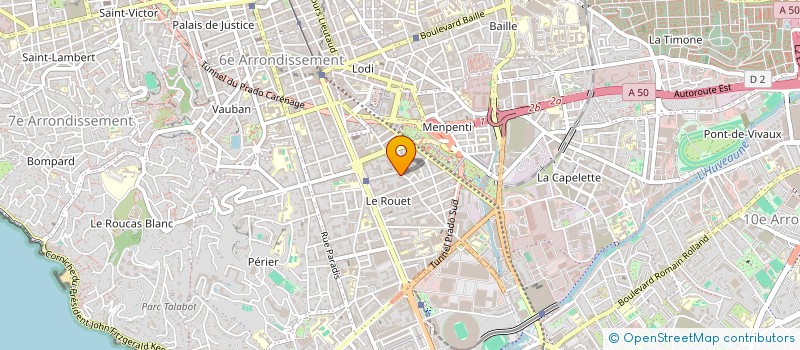 localisation de l'entreprise MONSIEUR MARC KHAYAT à MARSEILLE
