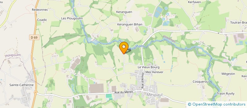 localisation de l'entreprise MONSIEUR MARC KIBLER  MESPAUL