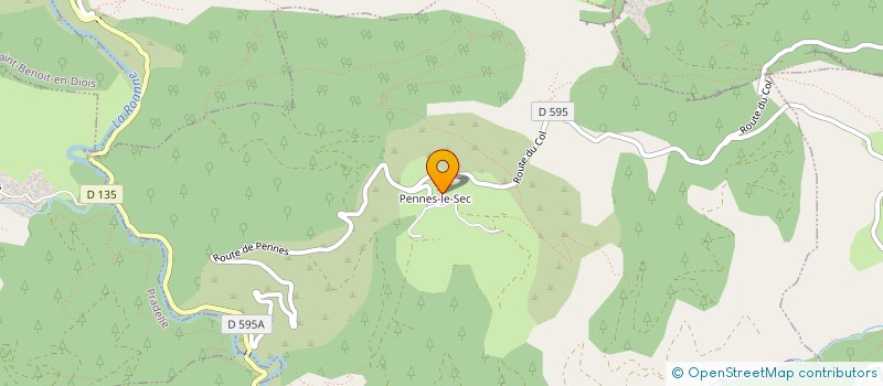 localisation de l'entreprise MONSIEUR MARC KIMMERLING  CHASTEL-ARNAUD