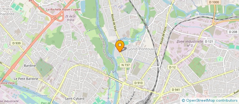 localisation de l'entreprise MONSIEUR MARC KIMMES  GOND-PONTOUVRE