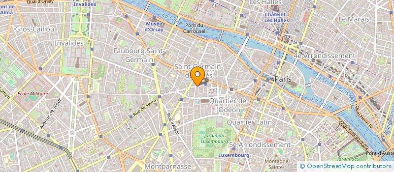 localisation de l'entreprise MONSIEUR MARC KNAFO  PARIS