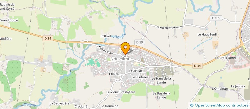 localisation de l'entreprise MONSIEUR MARC KNECHT  CHATEAUGIRON