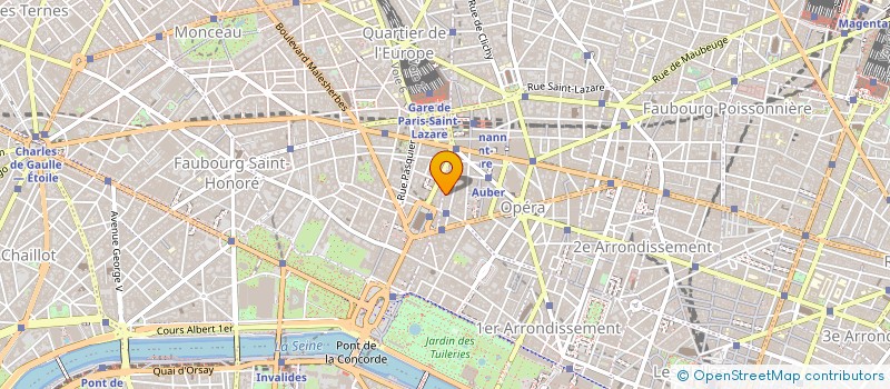 localisation de l'entreprise MONSIEUR MARC KOSTANIAN à PARIS