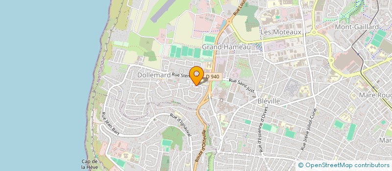 localisation de l'entreprise MONSIEUR MARC KOUASSI  LE HAVRE