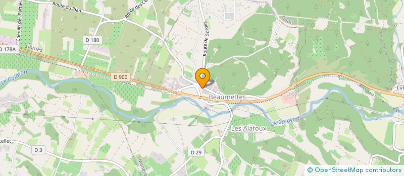 localisation de l'entreprise MONSIEUR MARC KRIKORIAN à BEAUMETTES