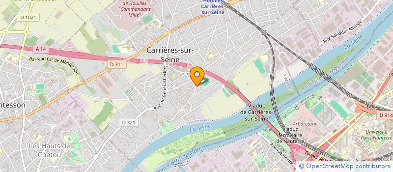 localisation de l'entreprise MONSIEUR MARC KULAS à CARRIERES-SUR-SEINE