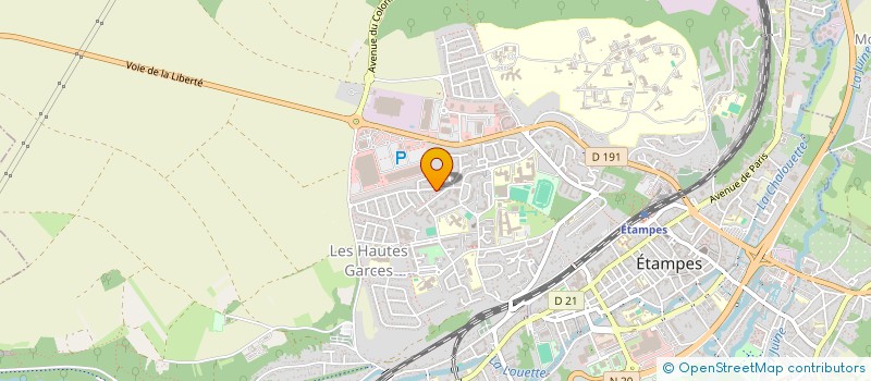 localisation de l'entreprise MONSIEUR MARC KUNC à ETAMPES