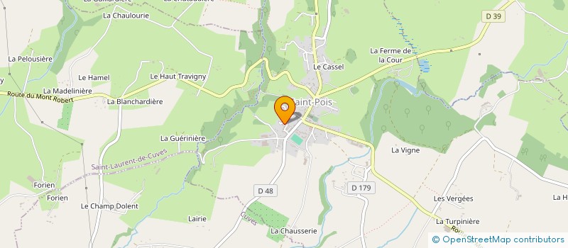 localisation de l'entreprise MONSIEUR MARC LABORDE  LINGEARD