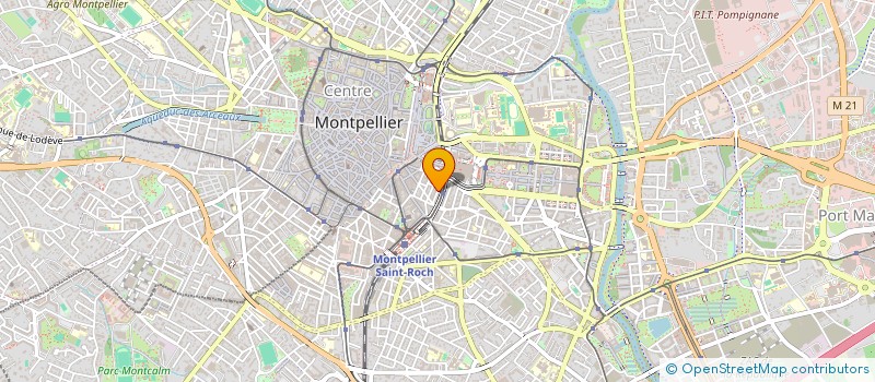 localisation de l'entreprise MONSIEUR MARC LABOUREL à MONTPELLIER