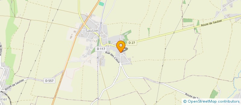 localisation de l'entreprise MONSIEUR MARC LABROSSE à SAULZET