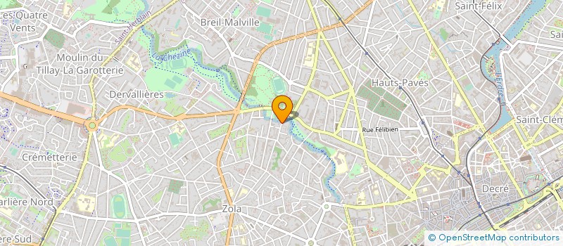 localisation de l'entreprise MONSIEUR MARC LACAZE à NANTES