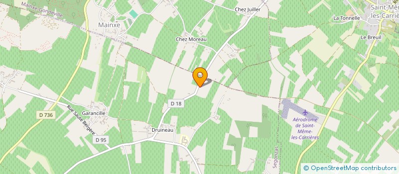 localisation de l'entreprise MONSIEUR MARC LACOMBE à SEGONZAC