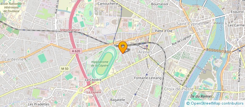 localisation de l'entreprise MONSIEUR MARC LACOURT à TOULOUSE