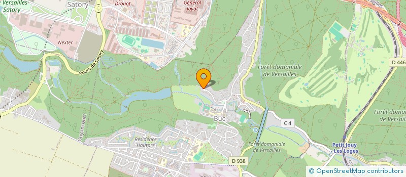 localisation de l'entreprise MONSIEUR MARC LADAVIERE  BUC