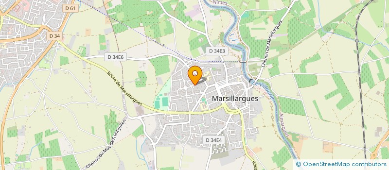 localisation de l'entreprise MONSIEUR MARC LADONET à MARSILLARGUES