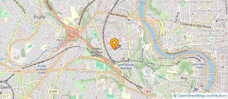 localisation de l'entreprise MONSIEUR MARC LAFARGUE  LYON