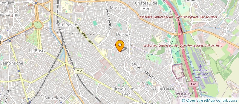 localisation de l'entreprise MONSIEUR MARC LAFFARGUE à TOULOUSE